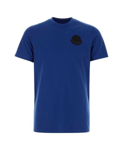 Moncler Blue T-Shirt for men