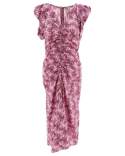 Isabel Marant Purple "gilya" Dress