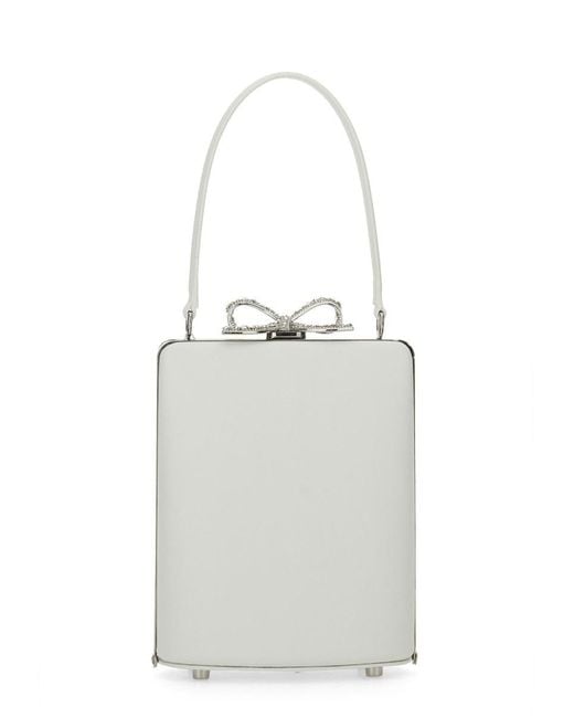 Self-Portrait White Bag With Bow