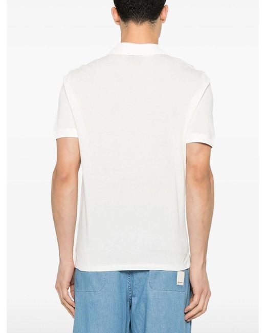 Emporio Armani White T-Shirts And Polos for men
