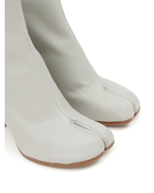 Maison Margiela White Tabi Ankle Boots H80 Shoes