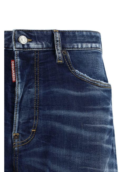 DSquared² Blue ‘Bro’ Jeans for men