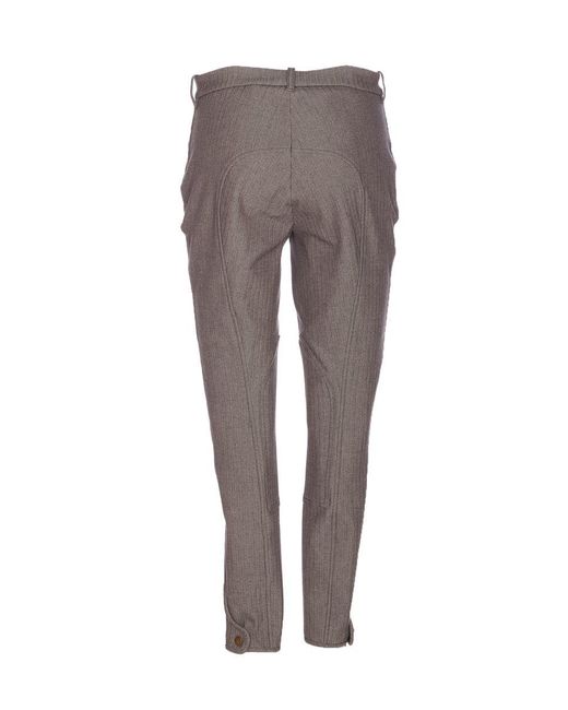 Burberry Women's Gray Pants