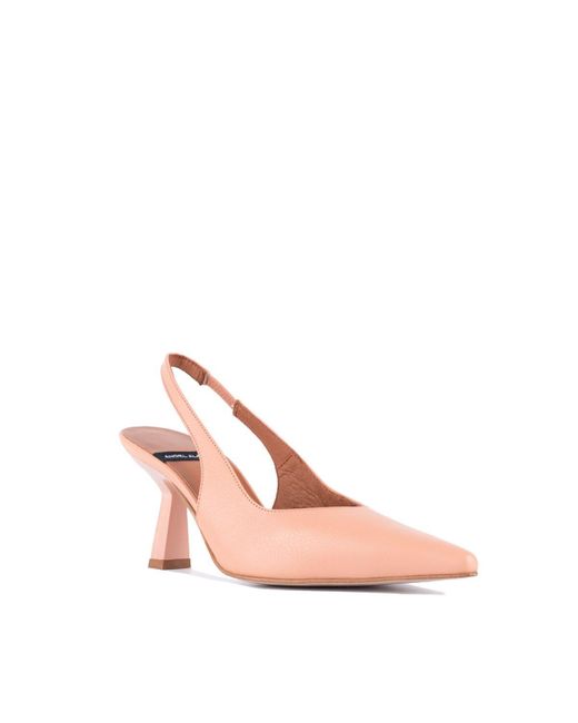 Angel Alarcon Pink Pumps With Heel And Back Strap
