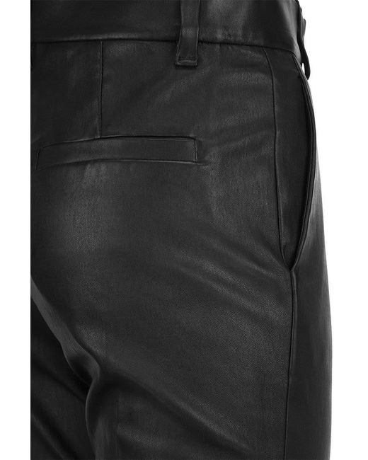 Missguided Black Faux Leather Joggers  Leather joggers Women pants  casual Pants for women