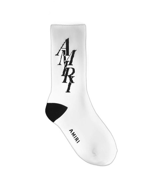 Amiri White Socks for men