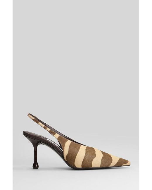 Jimmy Choo Brown Isa 80 Pumps