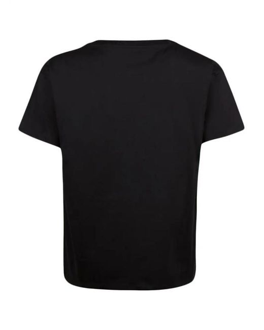 Bally Black Logo-print Organic Cotton T-shirt for men