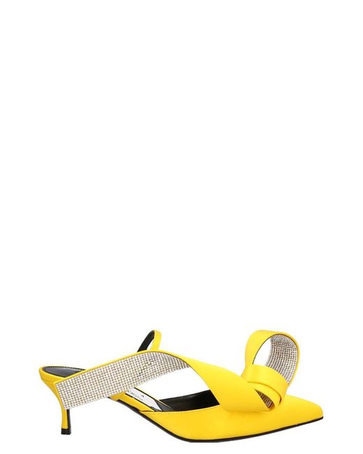 Sergio Rossi Yellow Shoes