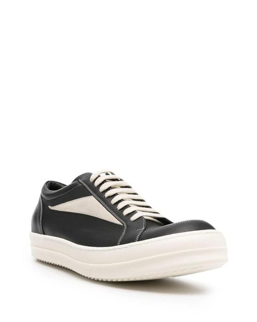 Rick Owens White Vintage Sneaks for men