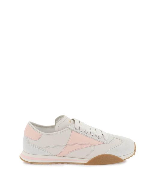 Bally White Leather Sonney Sneakers