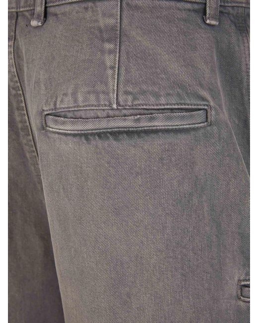 John Elliott Gray Sendai Cotton Jeans for men