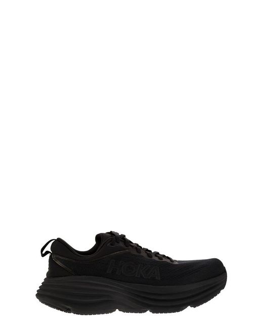 Hoka One One Black Bondi 8 for men