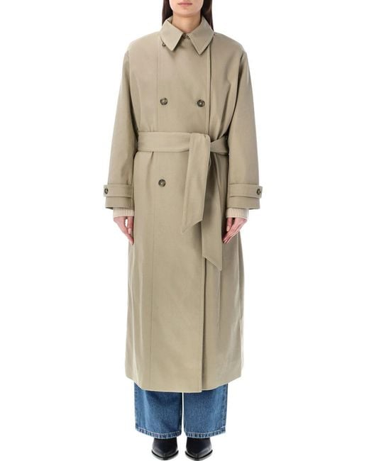 A.P.C. Natural Louise Trench Coat