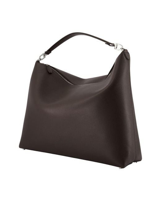 Totême  Brown Scoop Shopper Bag
