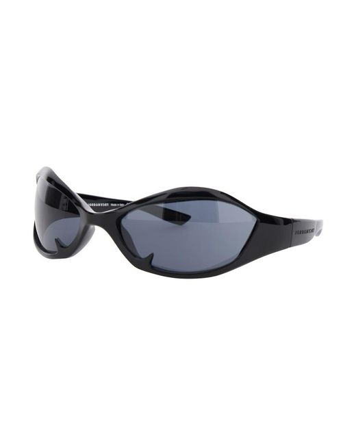 JORDANLUCA Blue Sunglasses With Engraved Logo for men