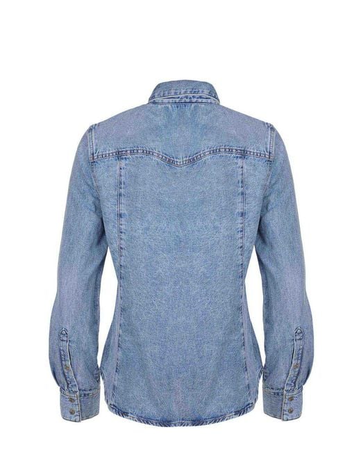 DIESEL Blue "De-Waves" Shirt