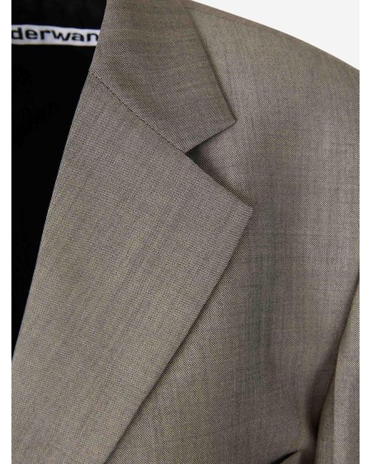 Alexander Wang Gray Blazer