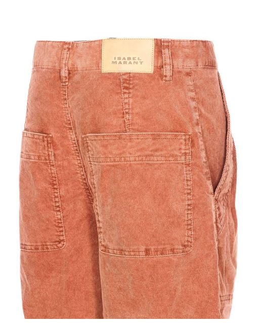Isabel Marant Orange Trousers