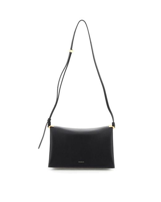 Wandler Leather Uma Baguette Shoulder Bag in Black Lyst Australia