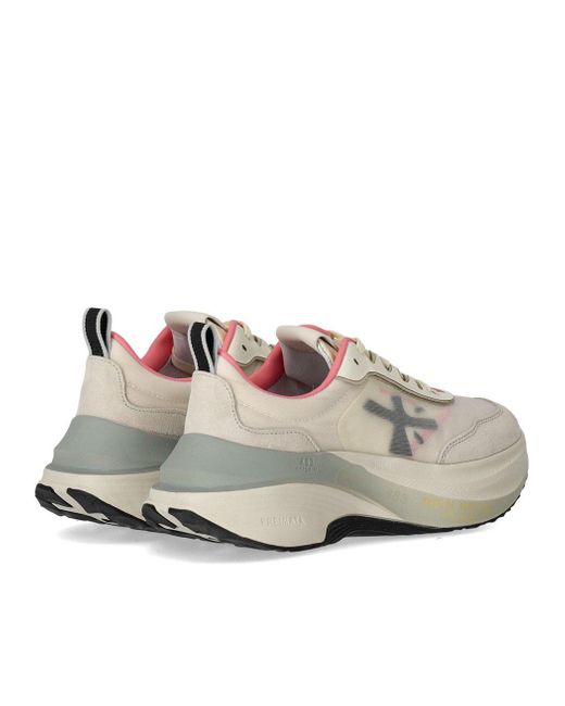 スニーカー PREMIATA Women Sneakers HILL7509 WHITE Premiata Hill 7509 Sneaker in White | Lyst
