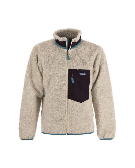 Patagonia White Classic Retro - X Fleece Jacket for men
