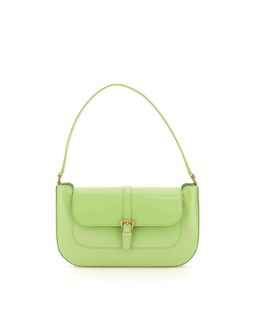 BY FAR Miranda Bag In Semi-patent Leather in Green | Lyst