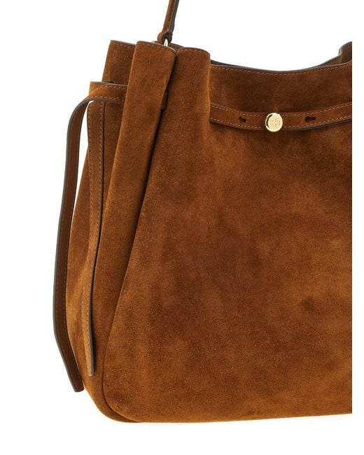 Tory Burch Brown 'Romy' Bucket Bag