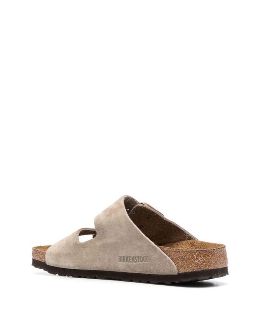 Birkenstock Brown 'Arizona' Slippers