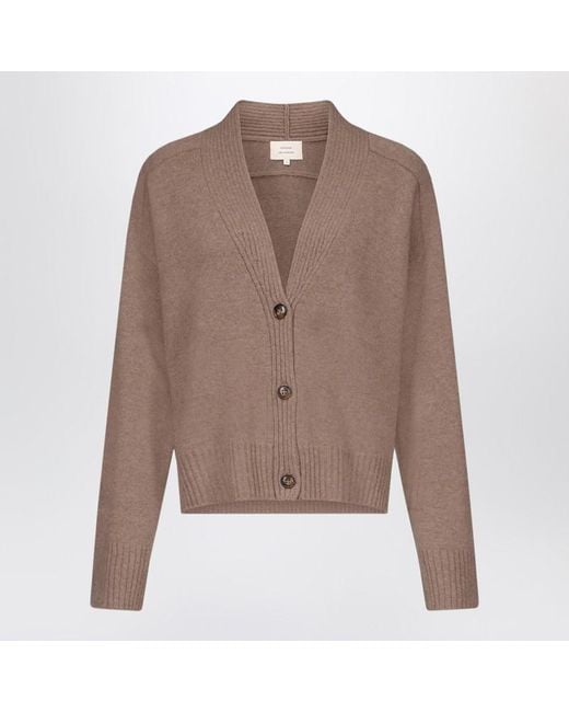 Loulou de Saison Brown Kaia Lds Anthracite Cardigan