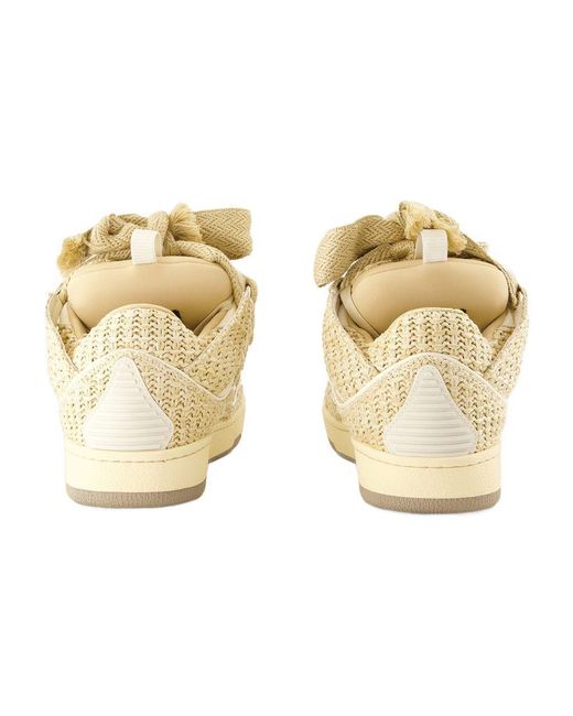 Lanvin Women's Natural Curb Sneaker low-top sneakers