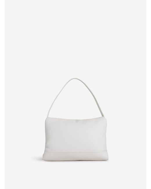 Victoria Beckham White Puffy Chain Shoulder Bag