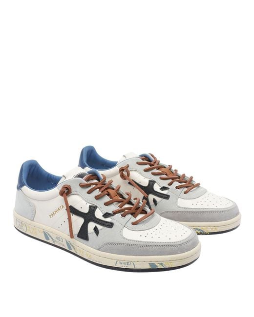 Premiata Gray Sneakers for men