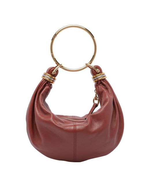 Chloé Red Bracelet Bag