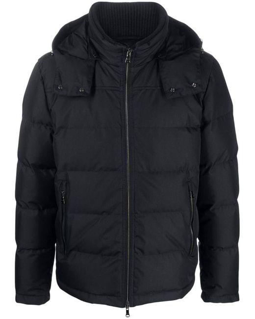 Paul & Shark Blue Save The Sea Down Jacket for men