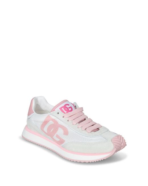 Dolce & Gabbana Pink Sneakers