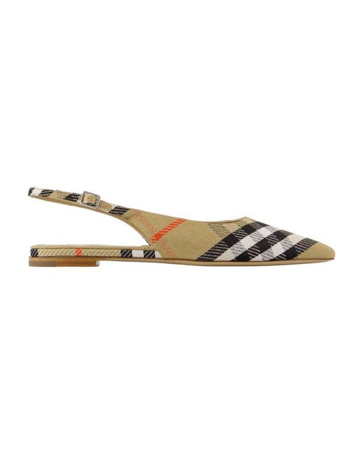 Burberry Natural Lf Birdie 05 Sandals