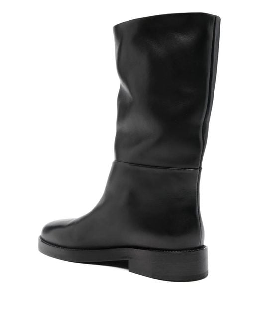 Marsèll Black "Tube" Ankle Boots Shoes