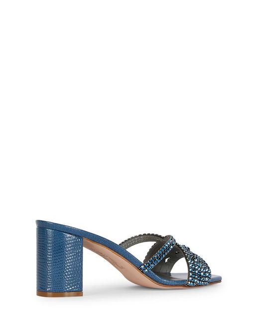 Gina Blue Heeled Shoes
