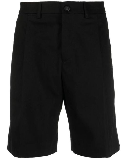 Golden Goose Deluxe Brand Black Chino Shorts for men