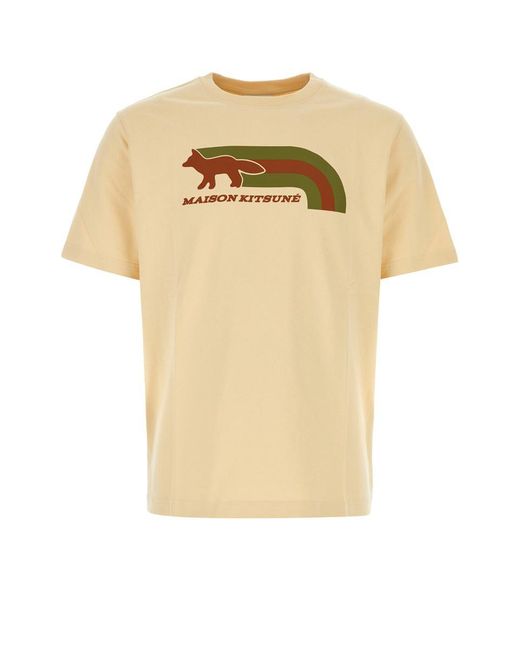 Maison Kitsuné Natural T-Shirt for men