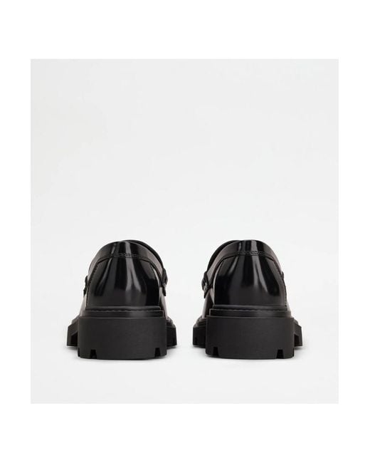 Tod's Black Moccasins