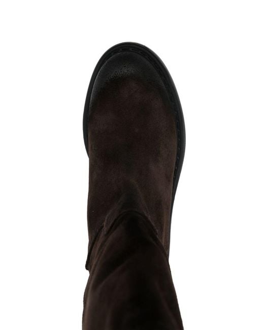 Miu Miu Black Stivaletti (16-28) Scamosciato Old