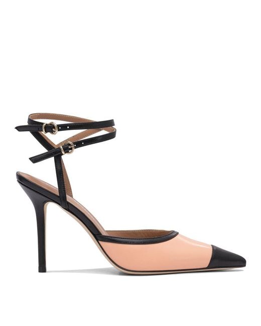 Lella Baldi Metallic Heeled Shoes