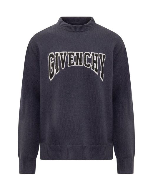 Givenchy Blue Sweaters for men