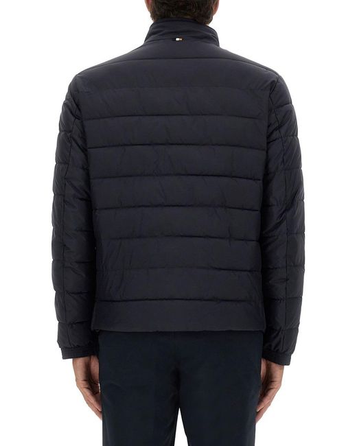 Boss Blue Regular Fit Water Repellent Jacket for men