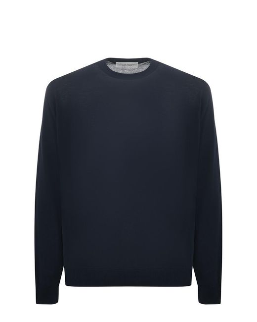 FILIPPO DE LAURENTIIS Blue Sweaters for men