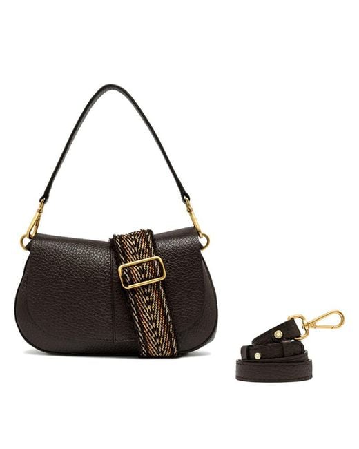 Gianni Chiarini Black Helena Round Bags