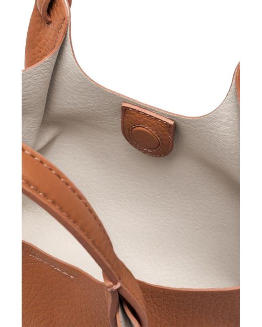 Gianni Chiarini Brown Dua Leather Handbag