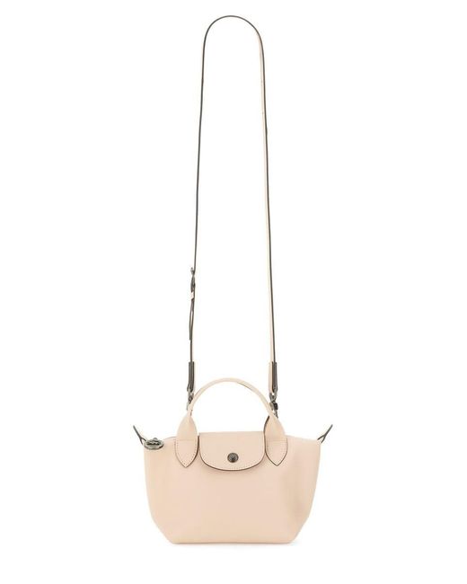 Longchamp Natural Le Pliage Xs Handle Bag